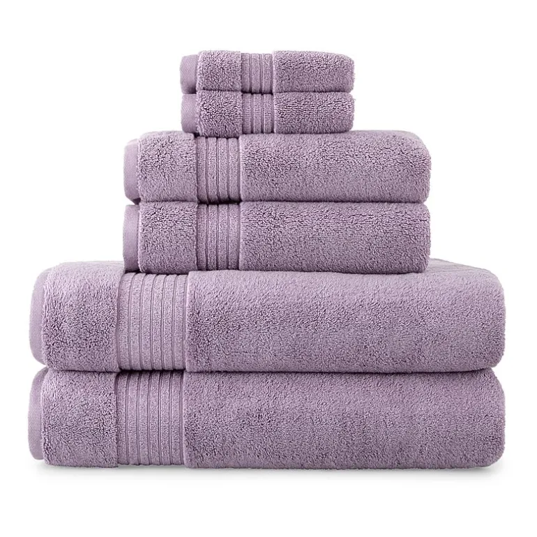Liz Claiborne Signature Plush Solid 6-pc. Towel Set