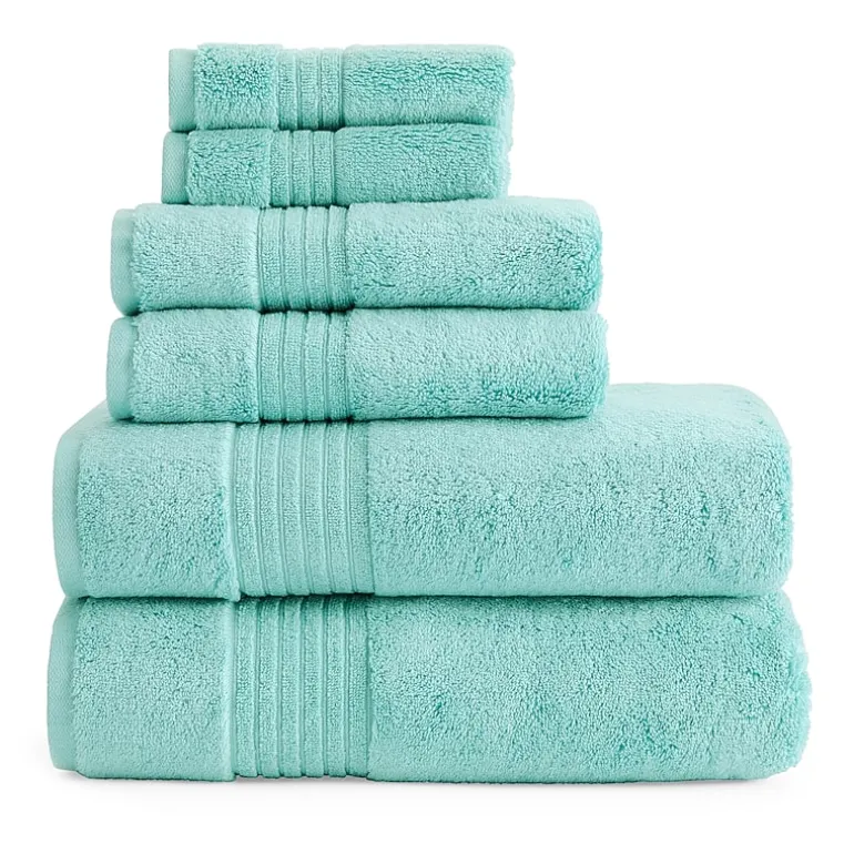 Liz Claiborne Signature Plush Solid 6-pc. Towel Set