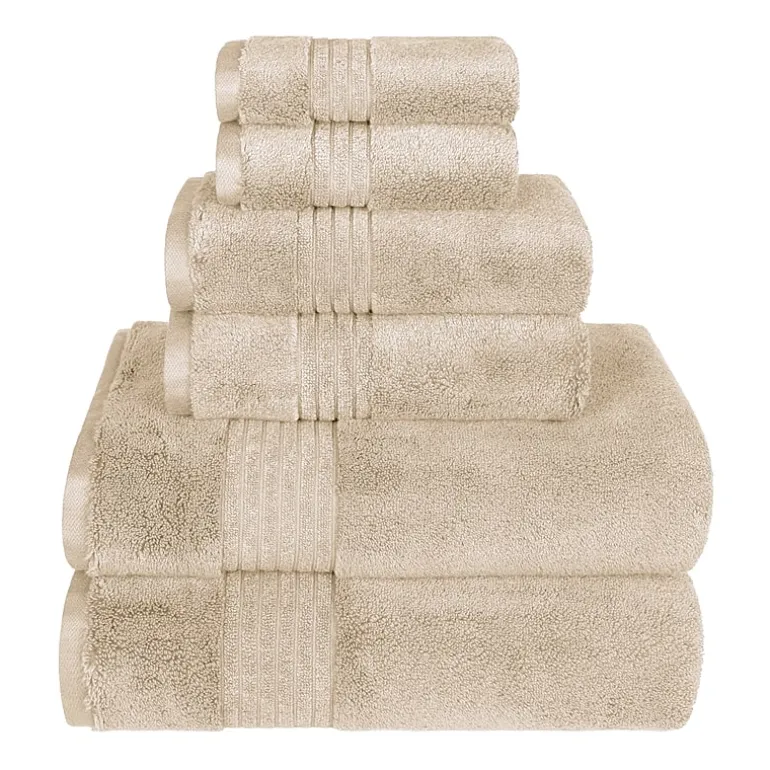 Liz Claiborne Signature Plush Solid 6-pc. Towel Set