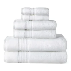 Liz Claiborne Signature Plush Solid 6-pc. Towel Set