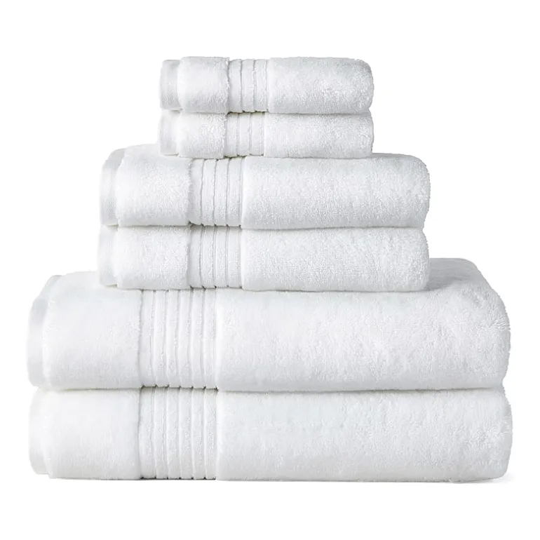 Liz Claiborne Signature Plush Solid 6-pc. Towel Set