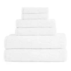 Liz Claiborne Signature Plush Textured 6-pc. Bath Towel Set
