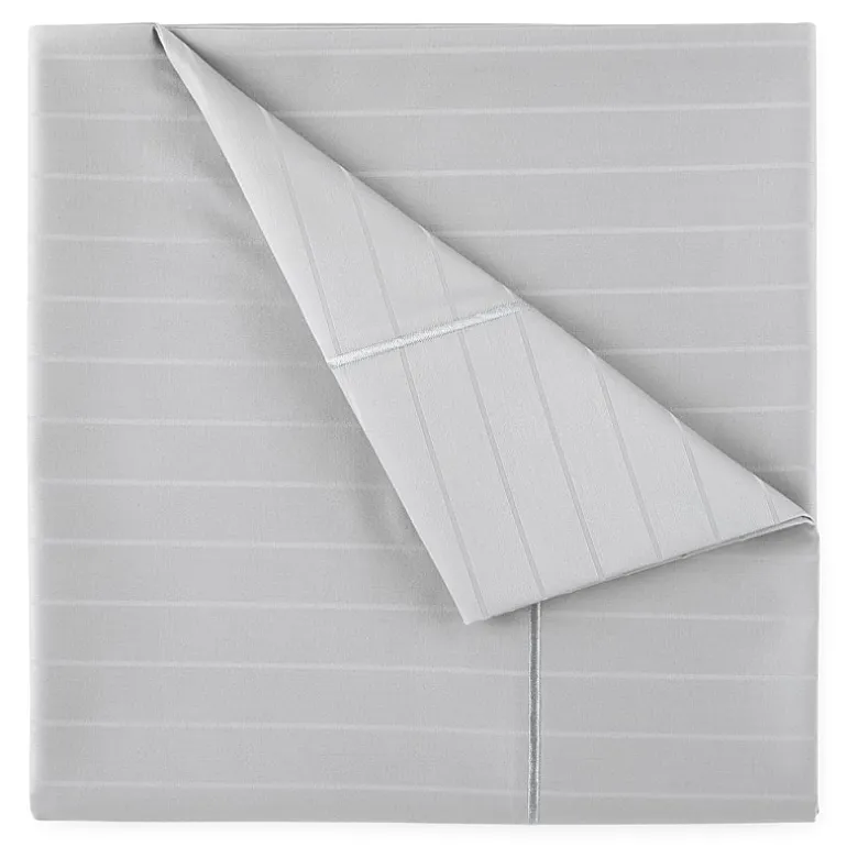 Liz Claiborne 600TC Cotton Sateen Dobby Stripe Wrinkle Free Sheet Set