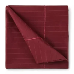 Liz Claiborne 600TC Cotton Sateen Dobby Stripe Wrinkle Free Sheet Set