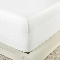 Liz Claiborne 600TC Cotton Sateen Dobby Stripe Wrinkle Free Sheet Set