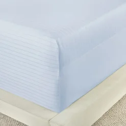 Liz Claiborne 600TC Cotton Sateen Dobby Stripe Wrinkle Free Sheet Set