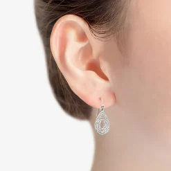 Liz Claiborne Womens Drop Earrings