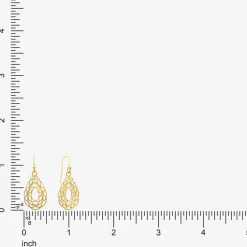 Liz Claiborne Womens Drop Earrings
