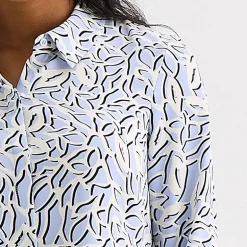 Liz Claiborne Womens Fitted Long Sleeve Regular Fit Button-Down Shirt
