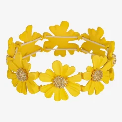 Liz Claiborne Womens Flower Stretch Bracelet