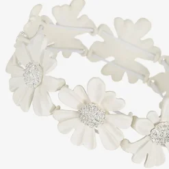 Liz Claiborne Womens Flower Stretch Bracelet