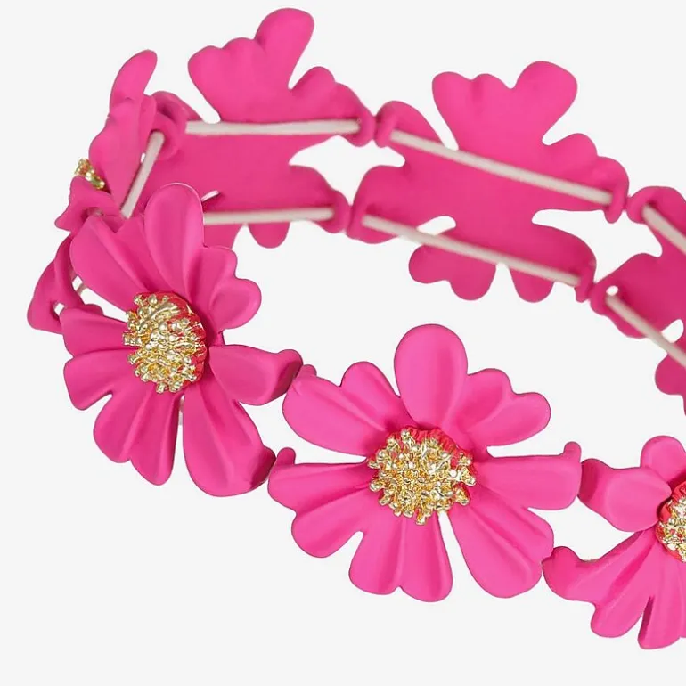 Liz Claiborne Womens Flower Stretch Bracelet