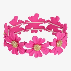 Liz Claiborne Womens Flower Stretch Bracelet