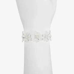 Liz Claiborne Womens Flower Stretch Bracelet