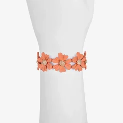 Liz Claiborne Womens Flower Stretch Bracelet