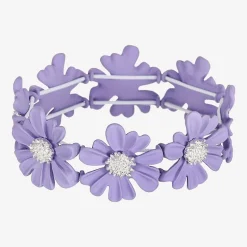 Liz Claiborne Womens Flower Stretch Bracelet
