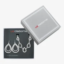 Liz Claiborne Womens Glass 2-pc. Jewelry Set