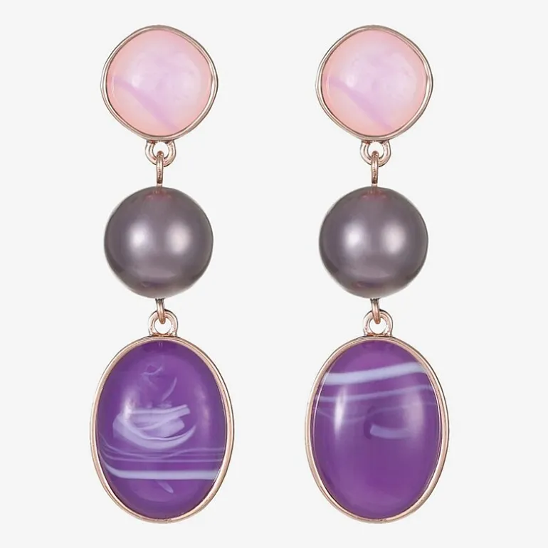 Liz Claiborne Womens Hypoallergenic Drop Earrings