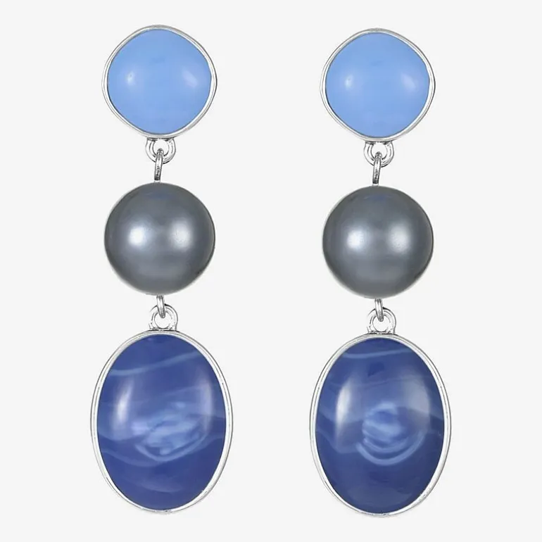 Liz Claiborne Womens Hypoallergenic Drop Earrings