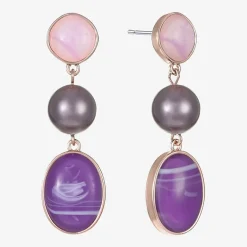 Liz Claiborne Womens Hypoallergenic Drop Earrings