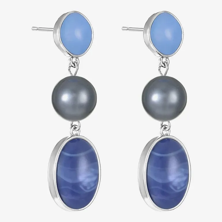 Liz Claiborne Womens Hypoallergenic Drop Earrings
