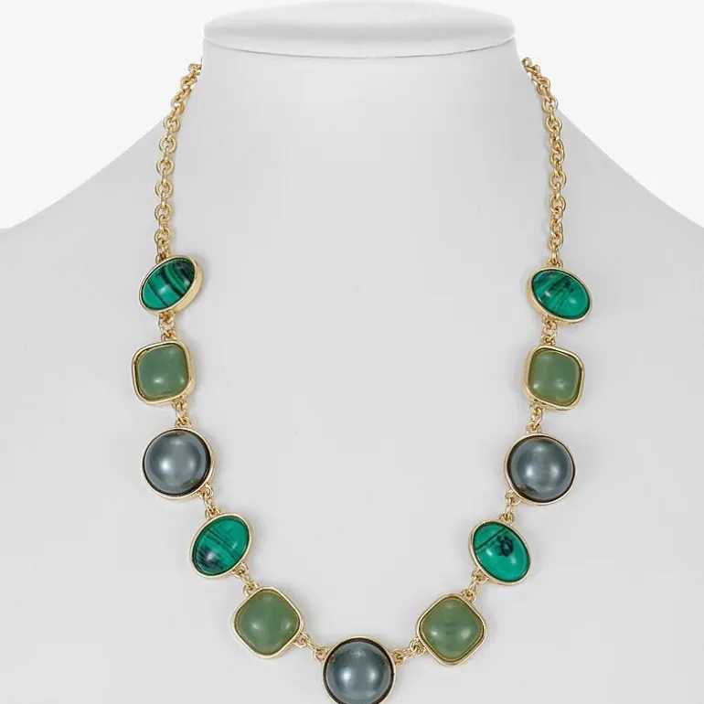 Liz Claiborne Womens 17 Inch Collar Necklace