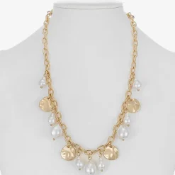 Liz Claiborne Womens 17 Inch Collar Necklace