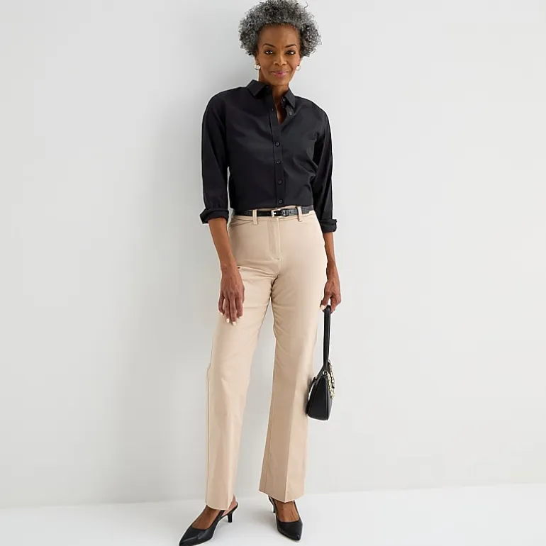 Liz Claiborne Womens Long Sleeve Dress Shirt