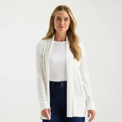 Liz Claiborne Womens Long Sleeve Layered Sweater