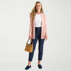 Liz Claiborne Womens Long Sleeve Layered Sweater Tall