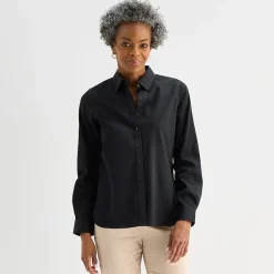 Liz Claiborne Womens Long Sleeve Dress Shirt