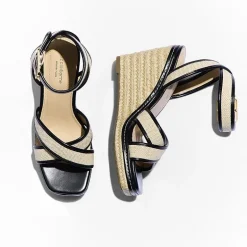 Liz Claiborne Womens Middle Wedge Sandals