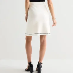 Liz Claiborne Womens Mid Rise Sweater A-Line Skirt