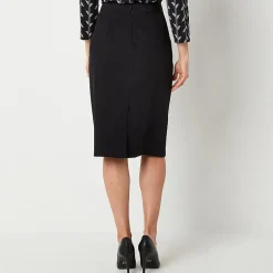 Liz Claiborne Womens Mid Rise Pencil Skirt
