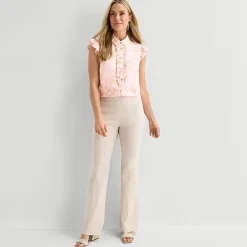 Liz Claiborne Womens Sleeveless Blouse