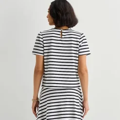 Liz Claiborne Womens Tall Crew Neck Short Sleeve T-Shirt