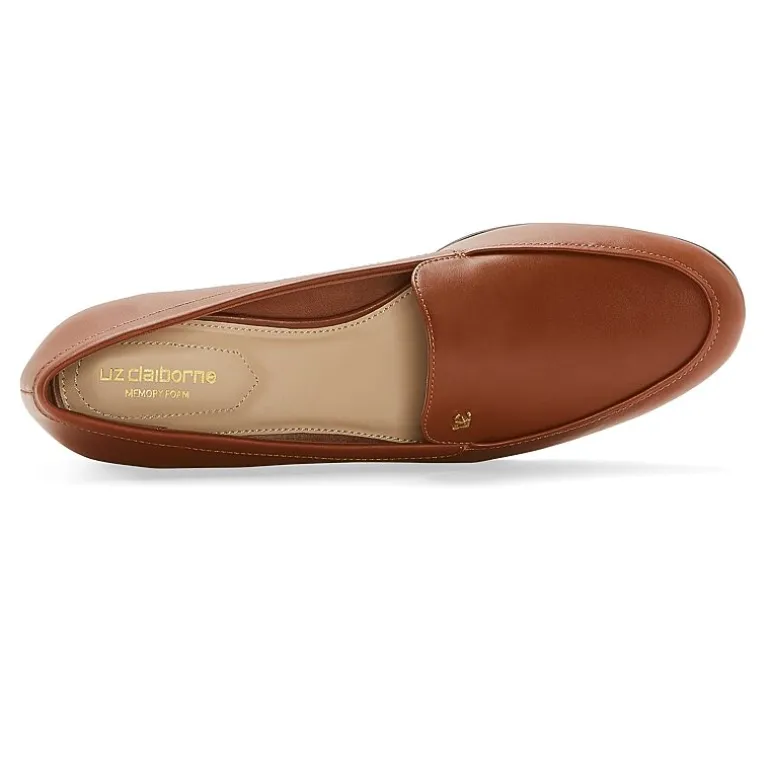 Liz Claiborne Zaria Womens Moc Closed Toe Loafers
