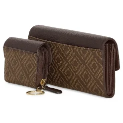 Liz Claiborne Zip Around 2-pc. Womens Envelope Wallet