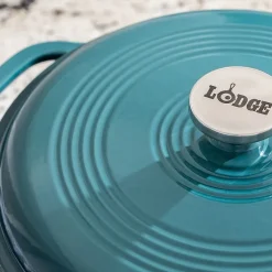 Lodge Cookware 6 Qt Enameled Cast Iron Dutch Oven
