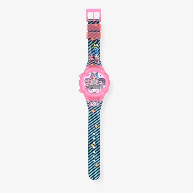LOL Girls Digital Multicolor Strap Watch Lol4518jc