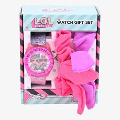 LOL Girls Purple 3-pc. Watch Boxed Set Lol40156jc