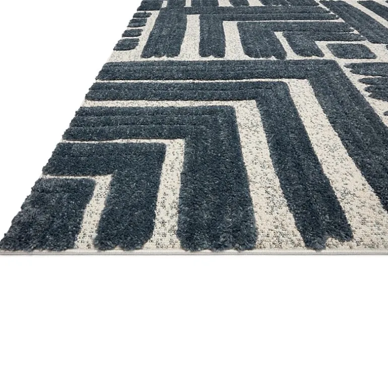 Loloi Hagen Geometric Power Loomed Indoor Rectangular Accent Rug