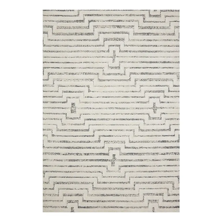 Loloi Hagen Geometric Power Loomed Indoor Rectangular Accent Rug