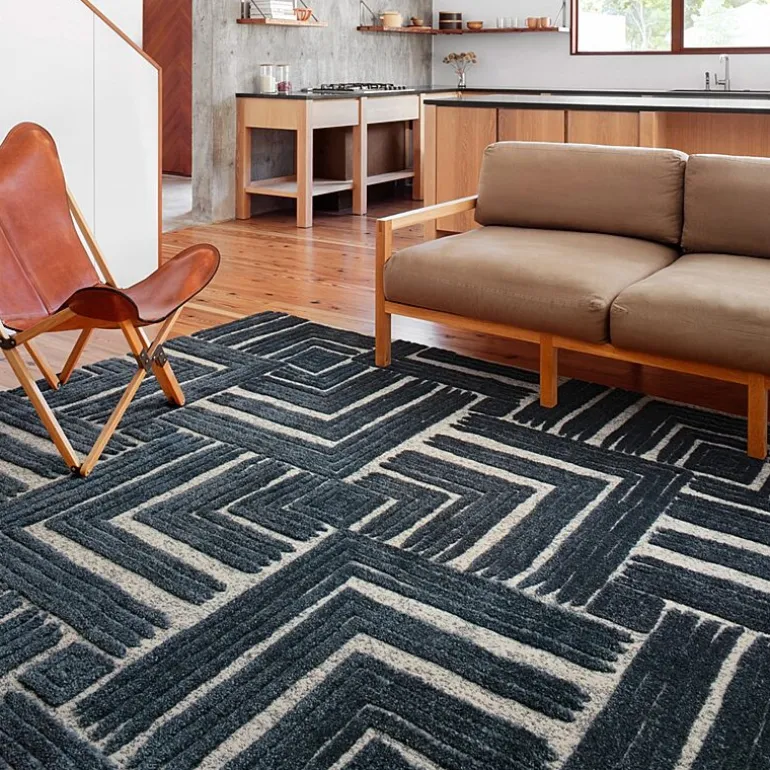 Loloi Hagen Geometric Power Loomed Indoor Rectangular Accent Rug