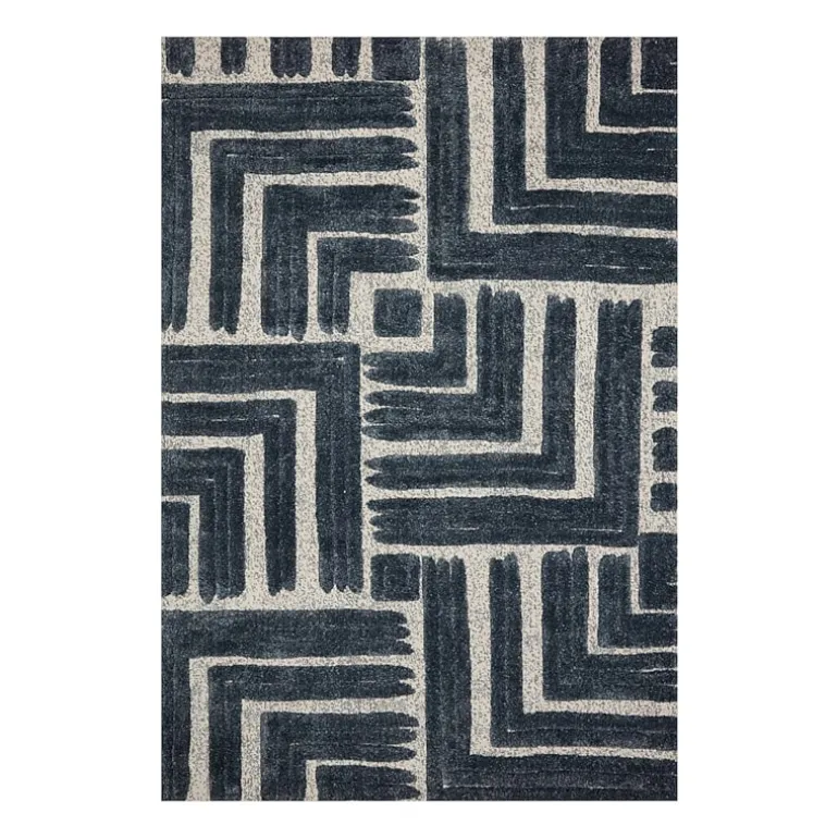 Loloi Hagen Geometric Power Loomed Indoor Rectangular Accent Rug