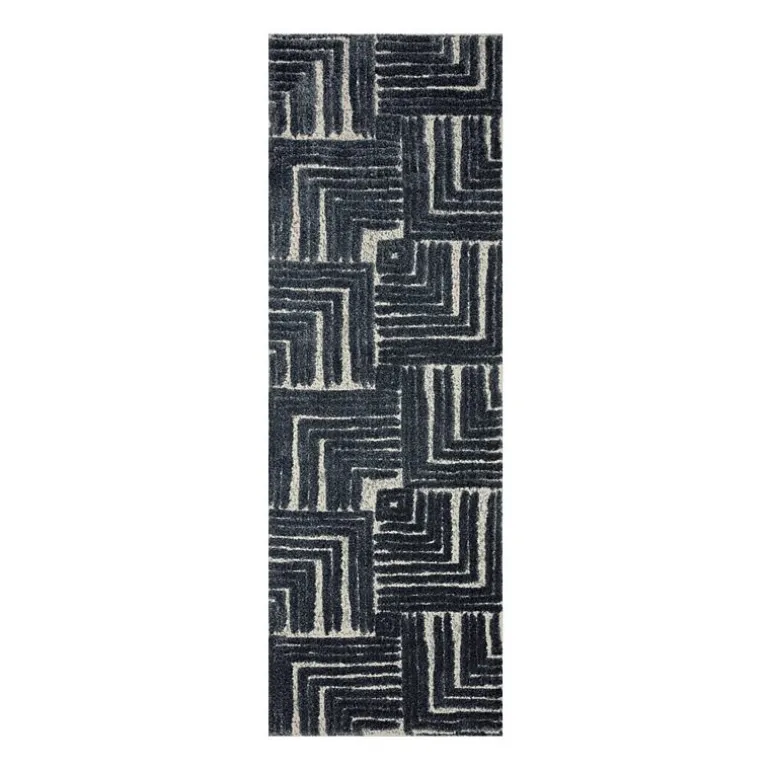 Loloi Hagen Geometric Power Loomed Indoor Rectangular Runner
