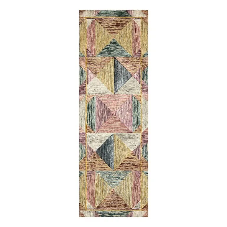 Loloi Spectrum Geometric Hooked Indoor Rectangular Accent Rug