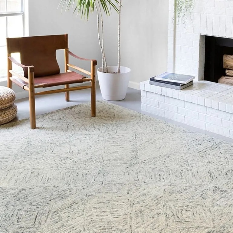 Loloi Ziva Abstract Hand Tufted Indoor Rectangular Accent Rug