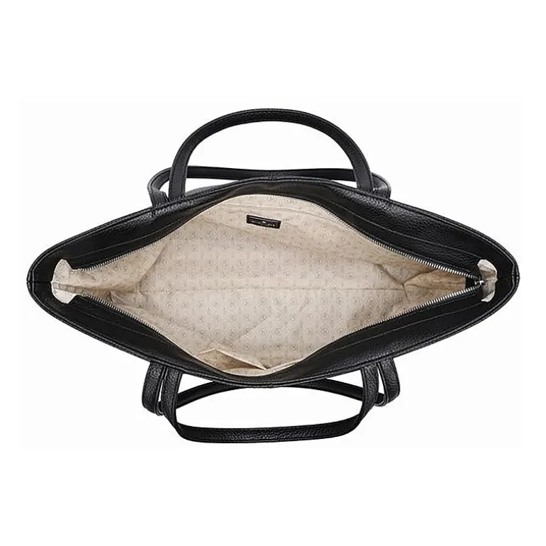 London Fog East West Double Handle Tote Bag