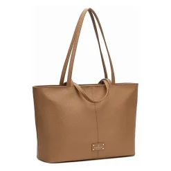 London Fog East West Double Handle Tote Bag